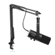 FIFINE AmpliGame AM8T USB/XLR Dynamic Microphone Kit with Boom Arm Stand